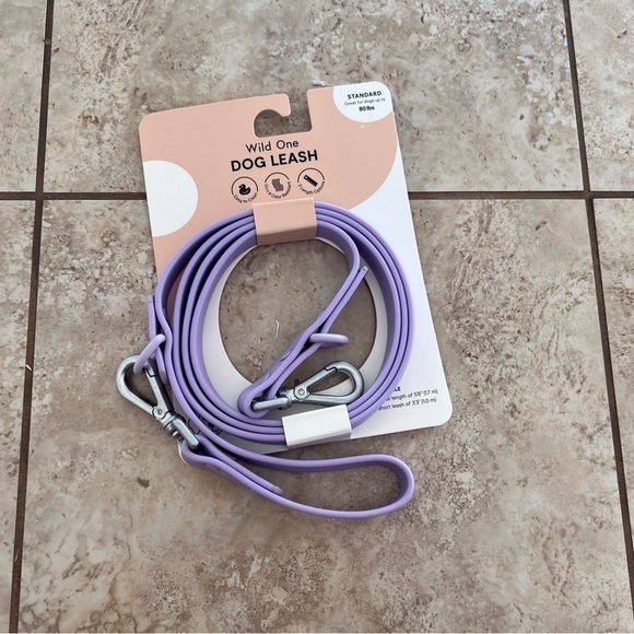 NEW Wild One leash and collar set with treat pouch - Picture 14 of 16
